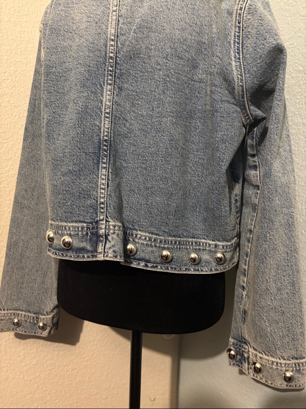 $278 Rails Capistrano Jacket Desert Sky Studded Denim Pocketed Jacket - Picture 10 of 14